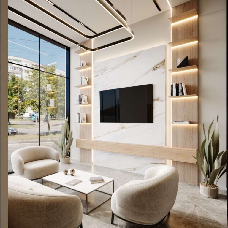 Commercial interior design project