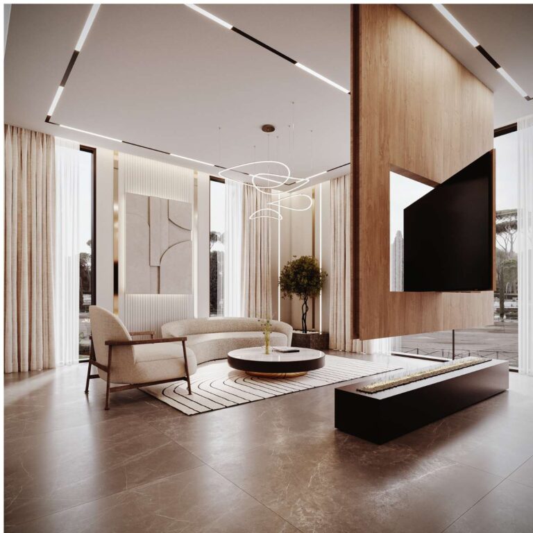 Residential interior design project