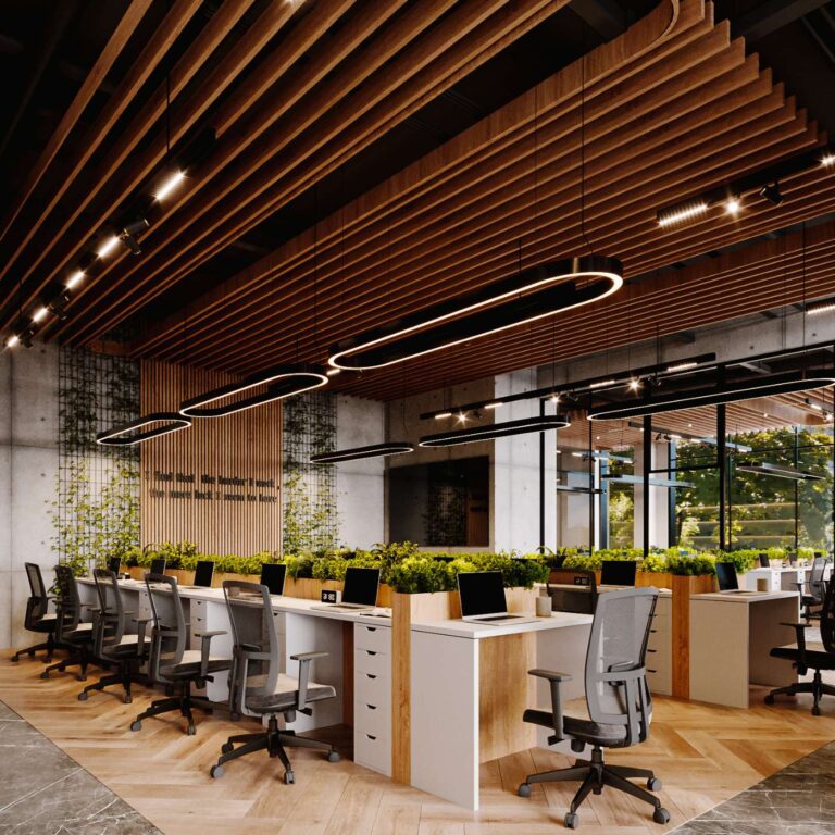 Commercial interior design project